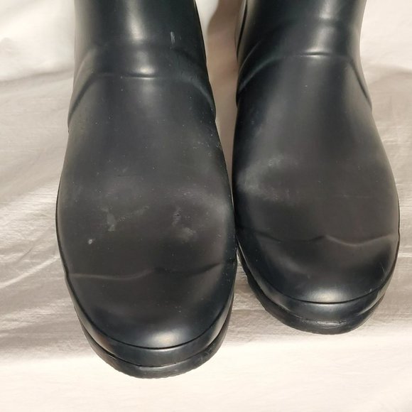 Hunter Original Tall Rain Boots Black Matte SzUS9/UK7/EU40-41 - Picture 5 of 11